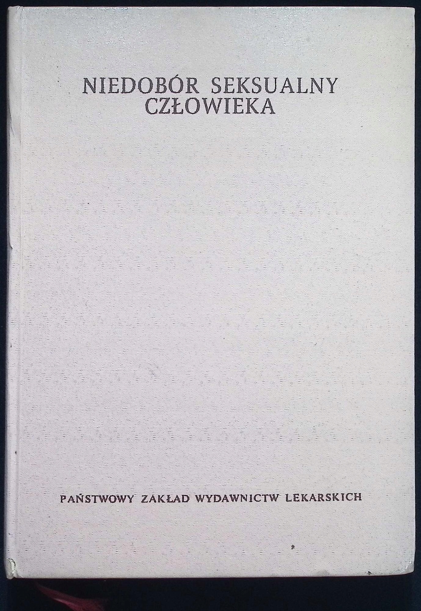 Niedobór seksualny człowieka W.H.Masters