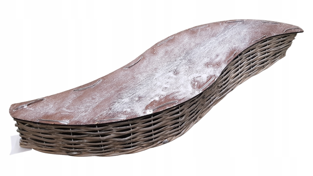 KOSZ WIKLINOWY DO OBSADZENIA KWIATAMI Msz Wysokość produktu 9 cm