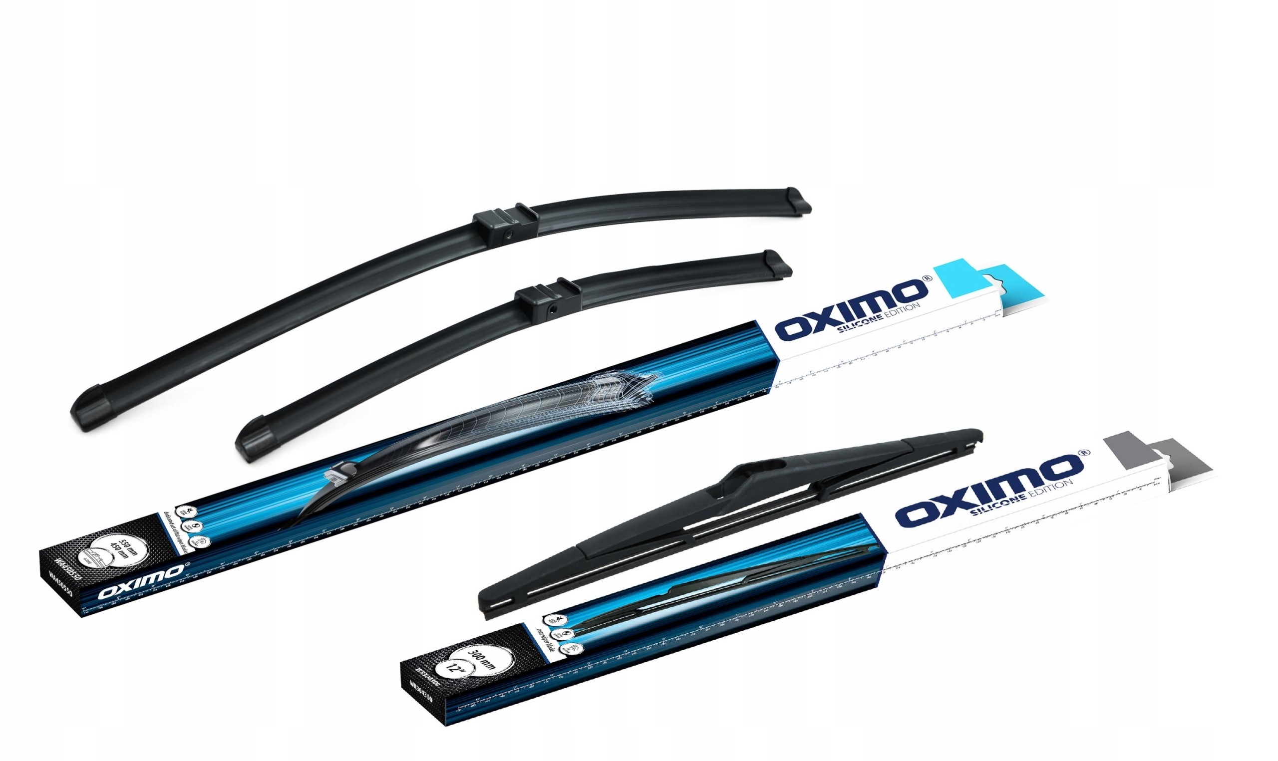 wycieraczki przód tył oximo Opel Astra H 3 III Hb Kombi