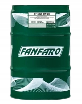 Olej silnikowy BENZYNOWY 0W20 NSX 60L FANFARO PREMIUM ENERGOOSZCZĘDNY