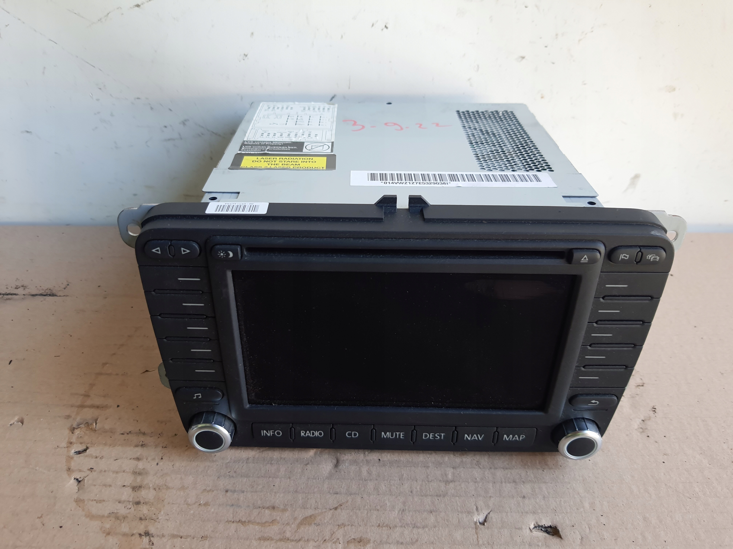GOLF PASSAT TOURAN EOS RADIO Navigation 1K0035198B