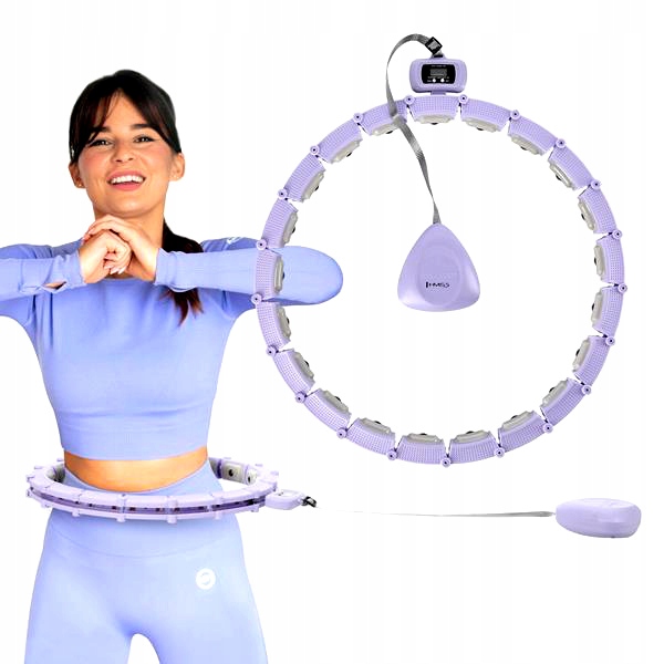 

HHM14 Hula Hop Violet Z Magnesami I Obciążnikiem