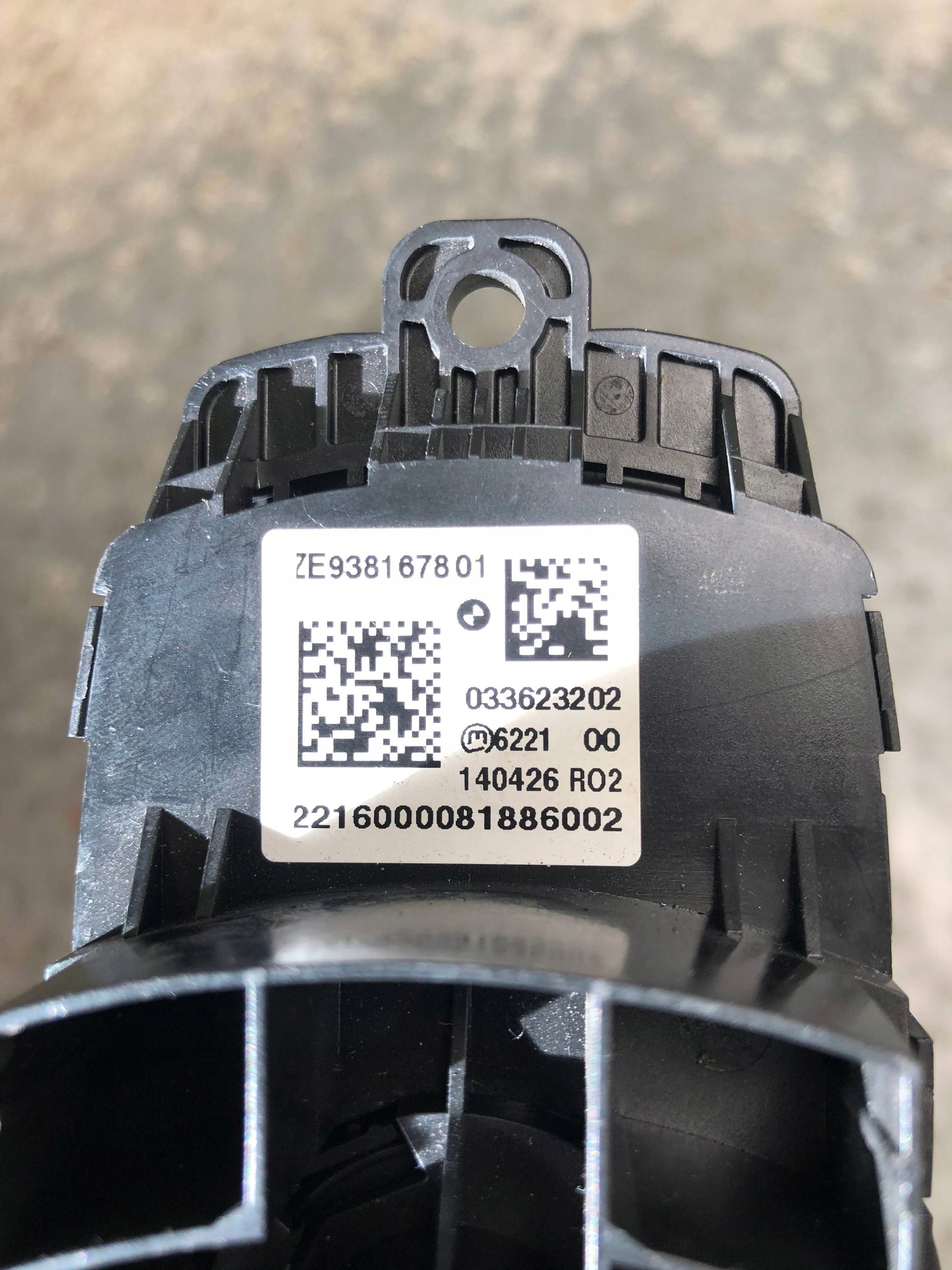 PANEL Pulsante IDRIVE BMW F30 9381678