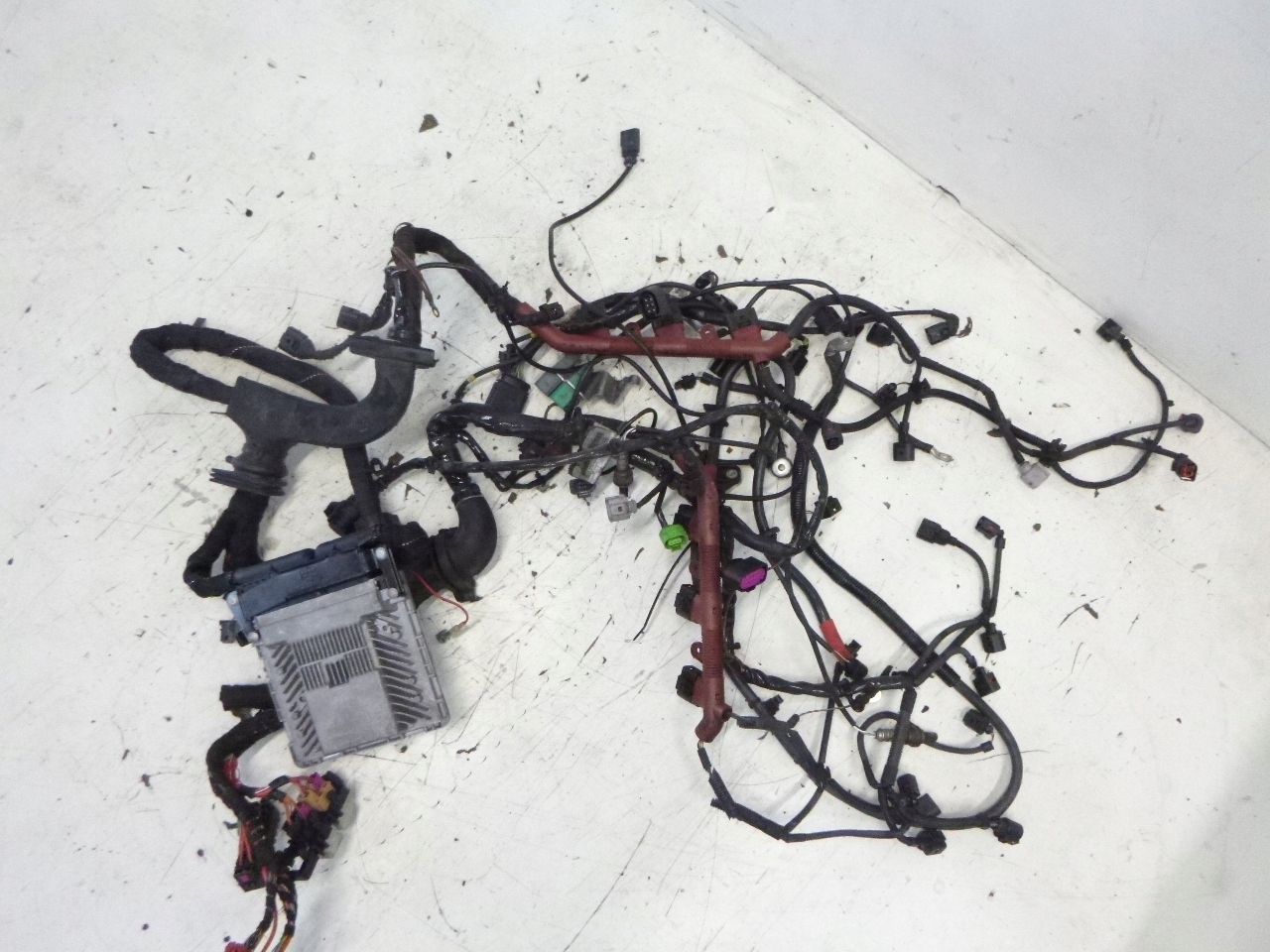 computer control unit of the engine + bundle Audi A6 C6 3.2