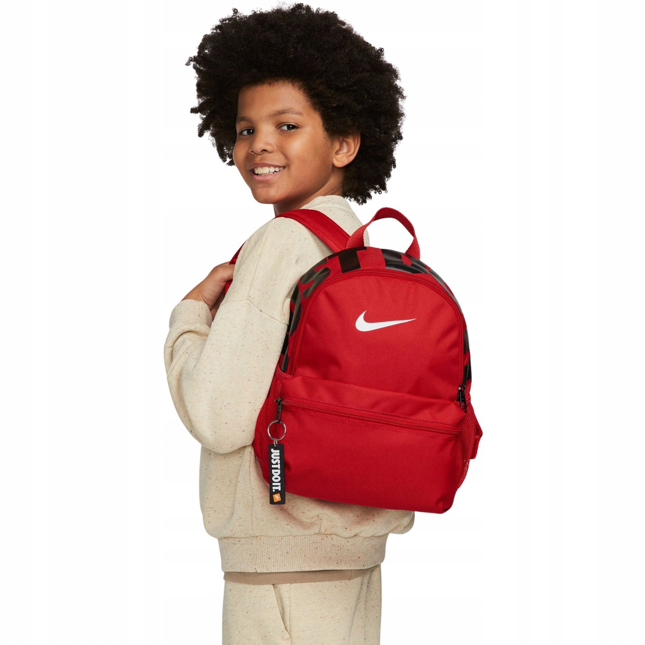 Batoh Nike Brasillia Jdi mini červený DR6091 657
