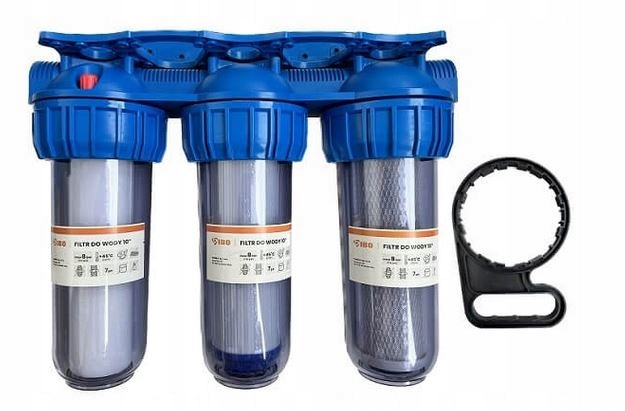 Zestaw filtrów Ibo potrójny korpus 1" iw2060