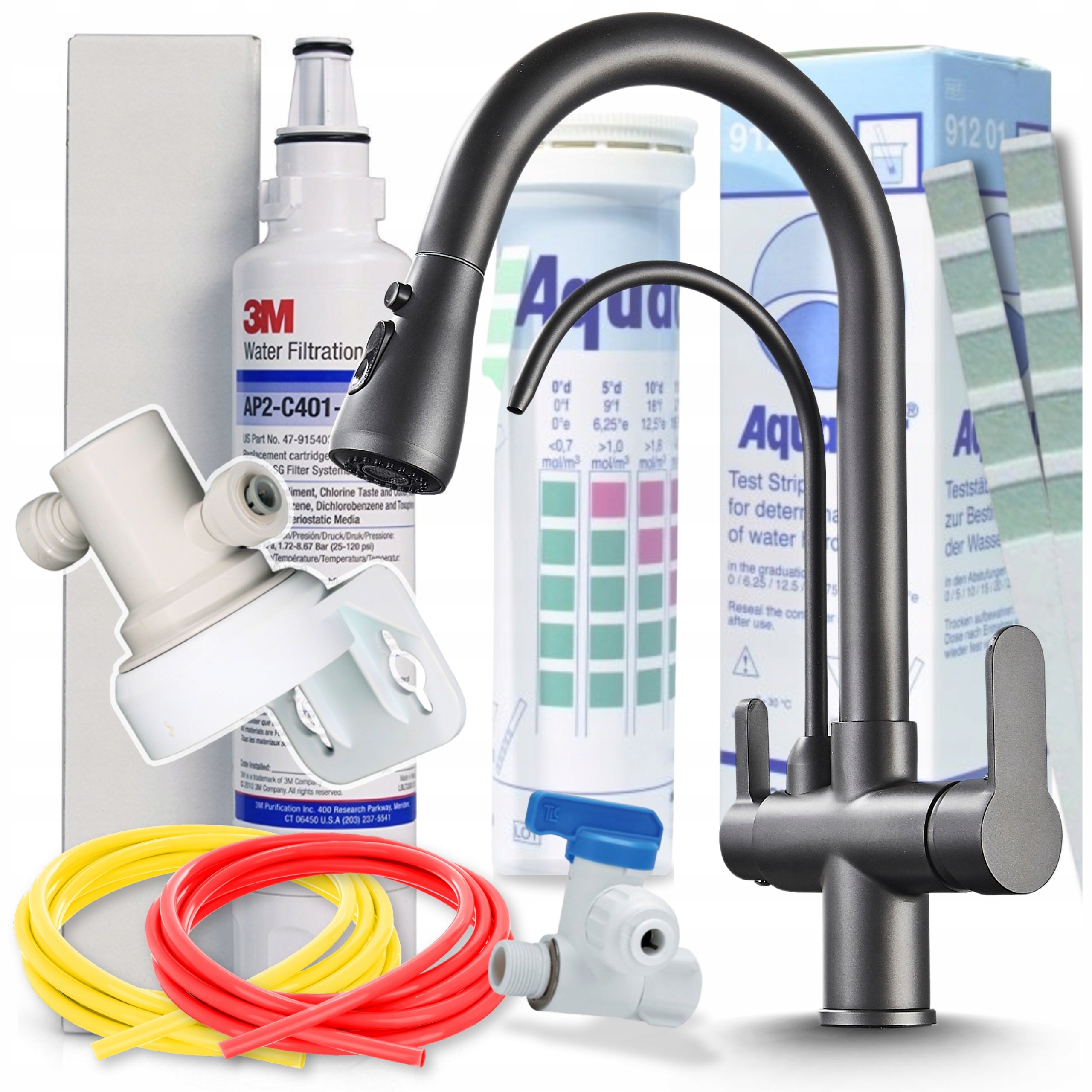 Filtr na vodu Kuchyňský podskříňový pod Dřez Kuchyňská baterie Atest Set