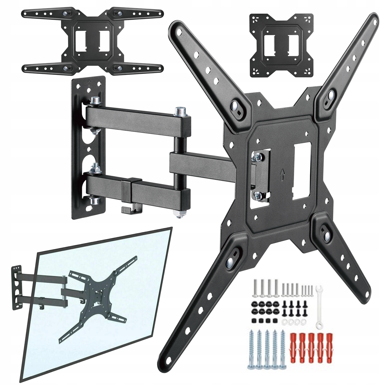 Pohyblivý Otočný Držák Pro Televizor 32PHS6808 Philips Nástěnný, Pevný