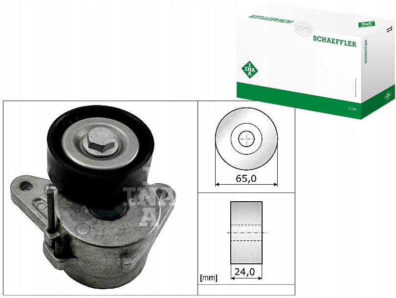 INA534 0552 10 Napínák Drážkového Řemene Vw Golf V Asistent řidiče #33