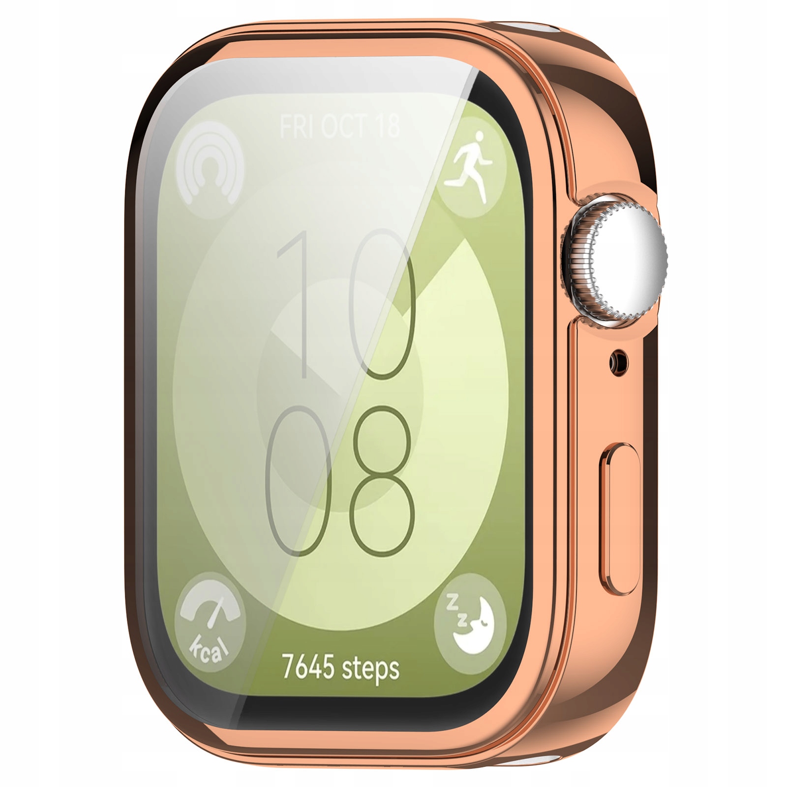 ETUI OBUDOWA 2W1 Z OSŁONĄ NA EKRAN DO HUAWEI WATCH FIT 3 - RÓŻOWE ZŁOTO EAN (GTIN) 5904999232556