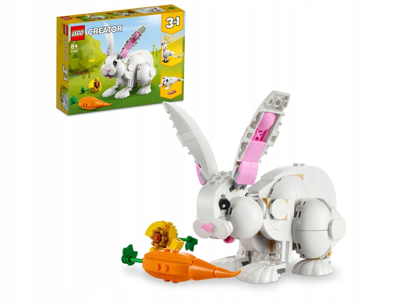 

Lego Creator 3w1 Biały królik 31133