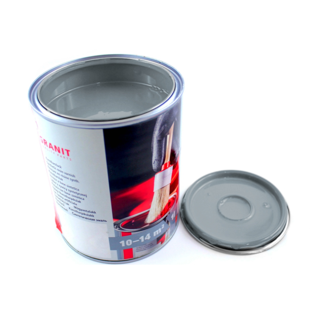 Farba Lakier srebrny szarość Ral 7001 Nopolux Wilckens Granit 1 l Puszka