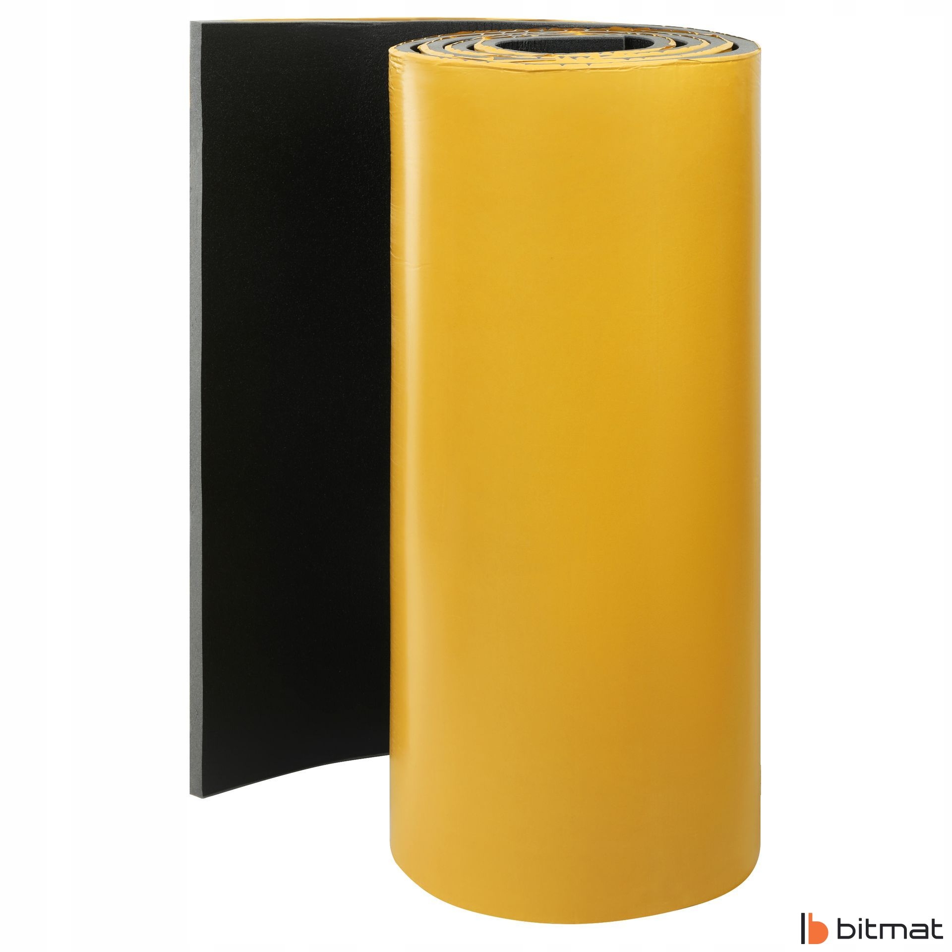 PIANKA mata WYGŁUSZAJĄCA akustyczna z klejem 25mm gąbka z czarny filtr Grubość 25 mm