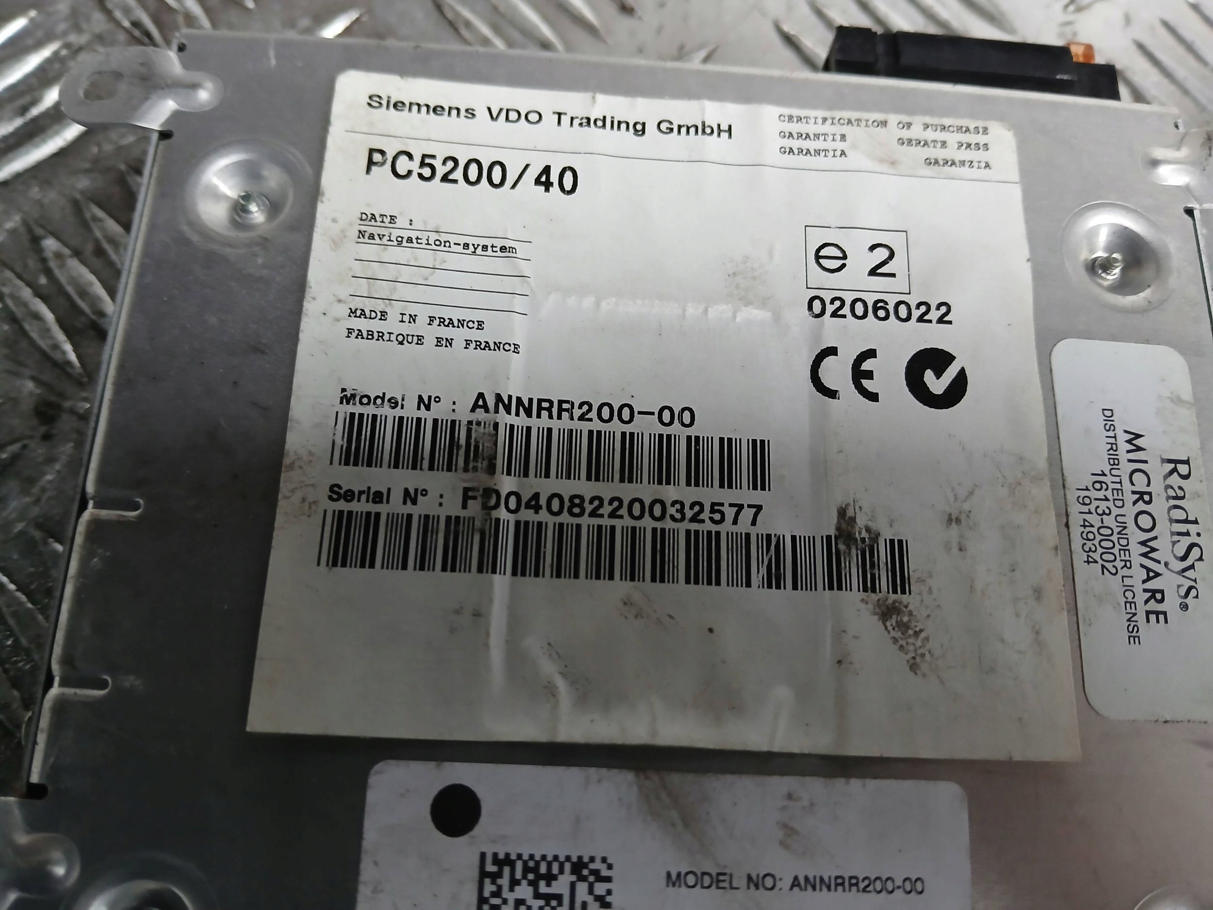 Chevrolet EPICA модуль управления навигации 2006