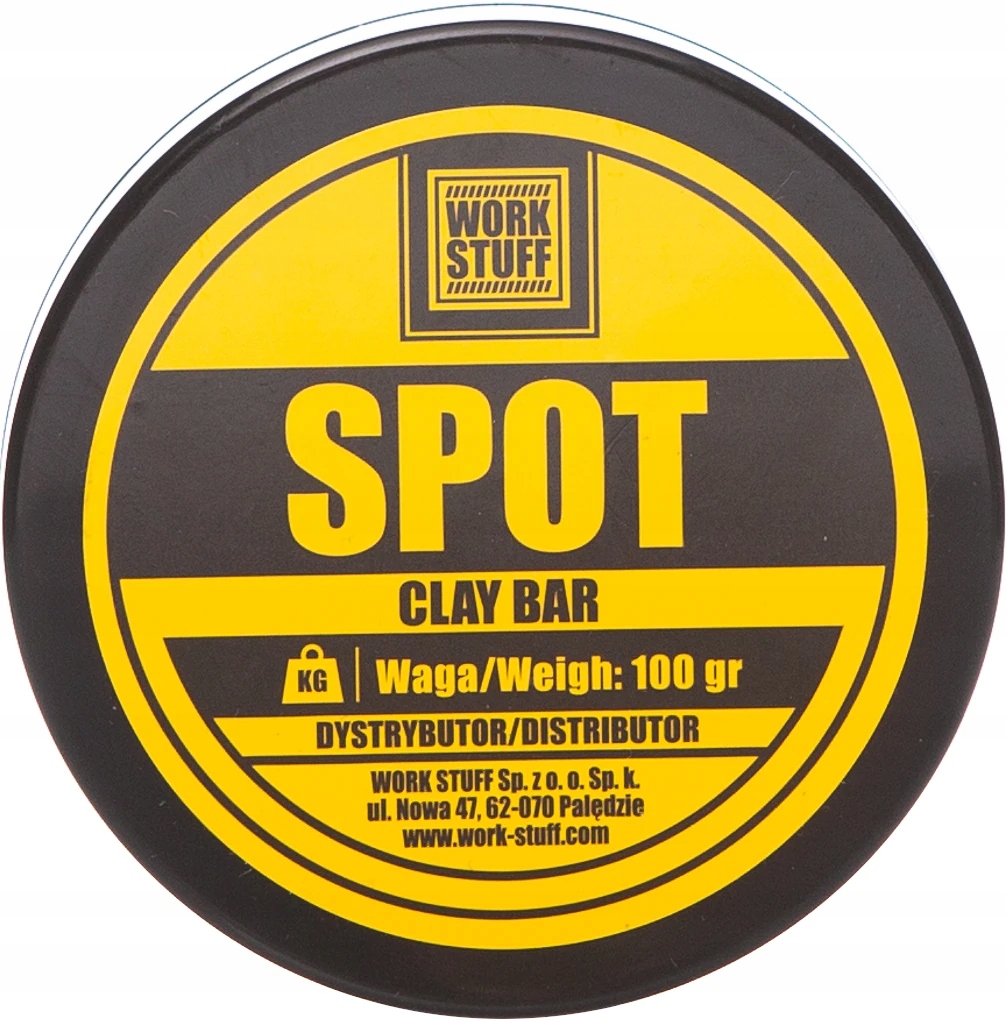 Work Stuff Spot Clay Bar Medium 100g | Glinka