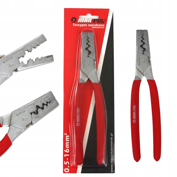 ЩИПЦІ З'ЄМНИК ОБЖИМНИЙ 0,5-16мм2 ЗНІМАЧ