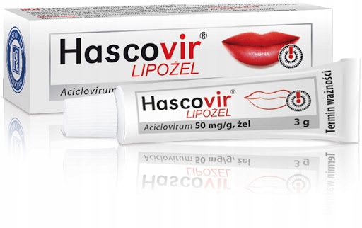 Hascovir Lipogel гель 3G герпес вирус