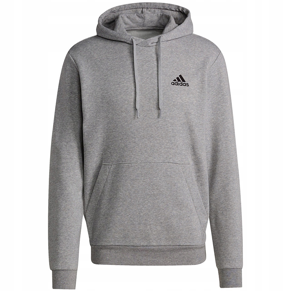 Pánská mikina adidas Essentials Fleece šedá H12213 Vel. 2XL