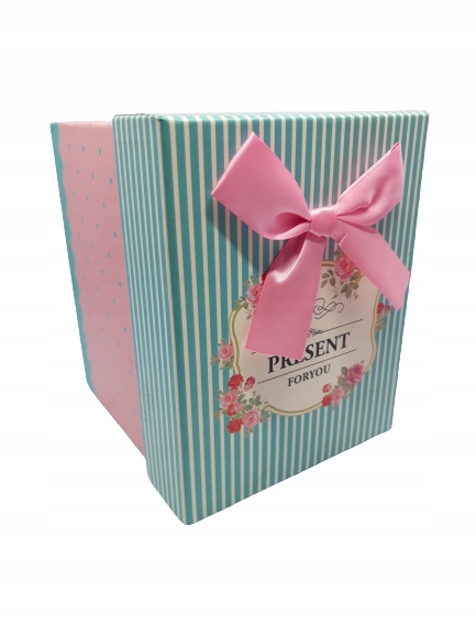 

Pudełko prezentowe paski 11x15x12