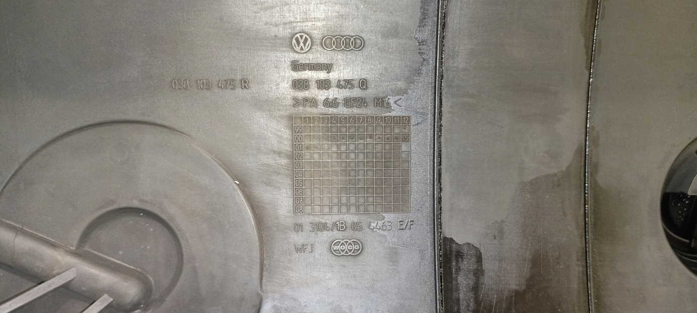 Abdeckung der Ventile AUDI A3 8L 1.9 TDI 038103475Q