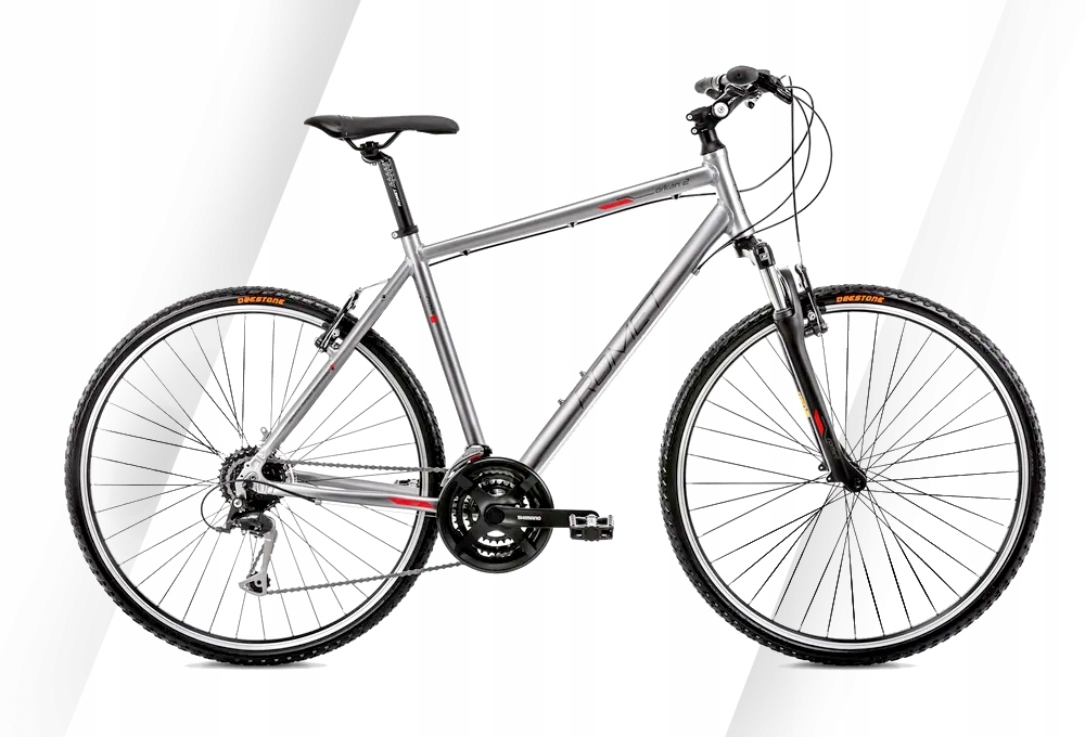 Lekki Rower męski crossowy Romet 28" Orkan 2 Shimano rama aluminiowa 18"
