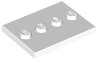 

Lego Podstawka Do Minifigurek Figurek Biała Nowa