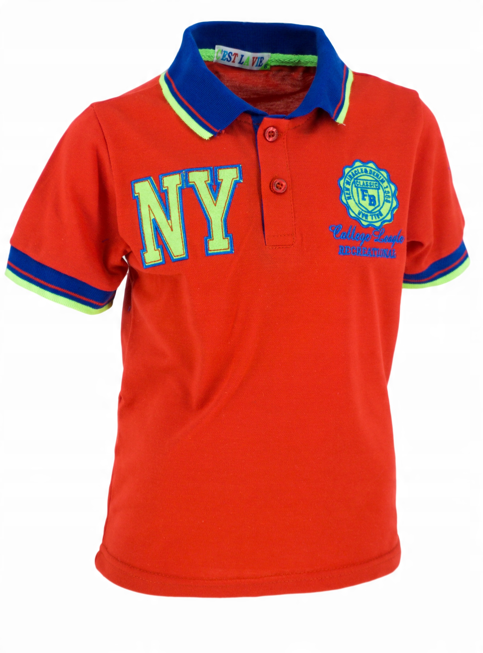

Z165 Bluzka T-shirt koszulka polo polówka 122