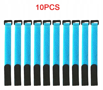 RZEP OPASKA DO SPINANIA WĘDEK Zestaw 2x20cm 10 szt Model Rz-W-cze