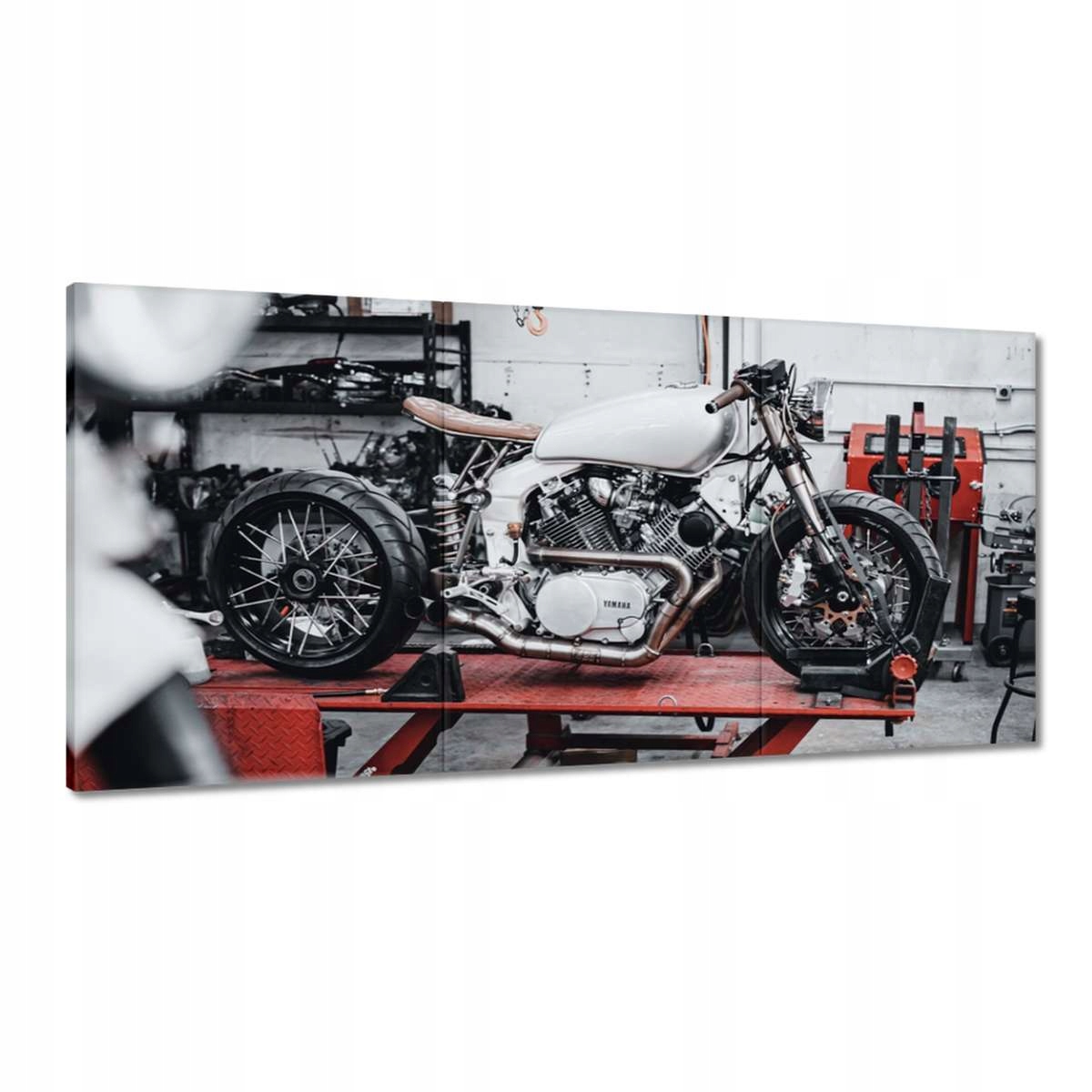 Obrazy 180x90 Yamaha Motocykel Garáž