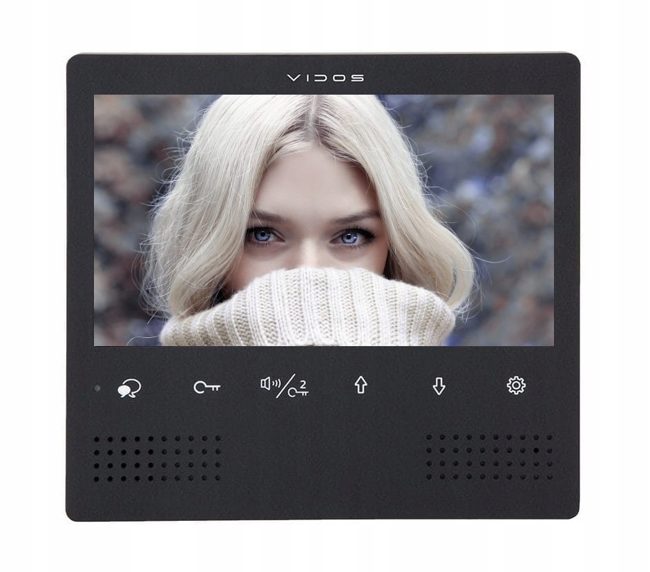 WIDEODOMOFON VIDOS DUO 2-żyłowy SZYFRATOR WIDEOFON Kod producenta M1023B / S1301D