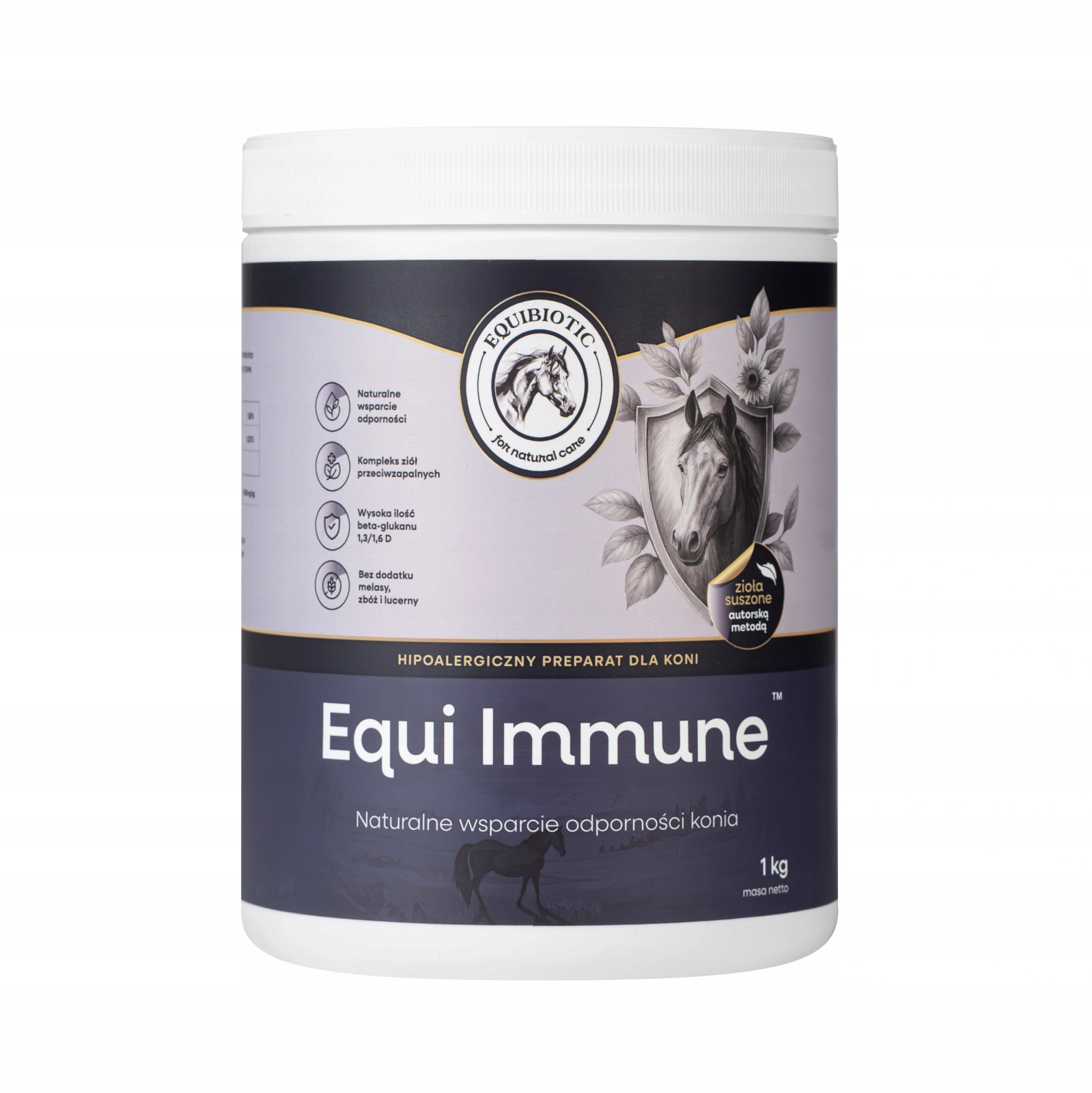 Doplněk imunity a regenerace pro koně 1kg hypoalergenní Equi Immune