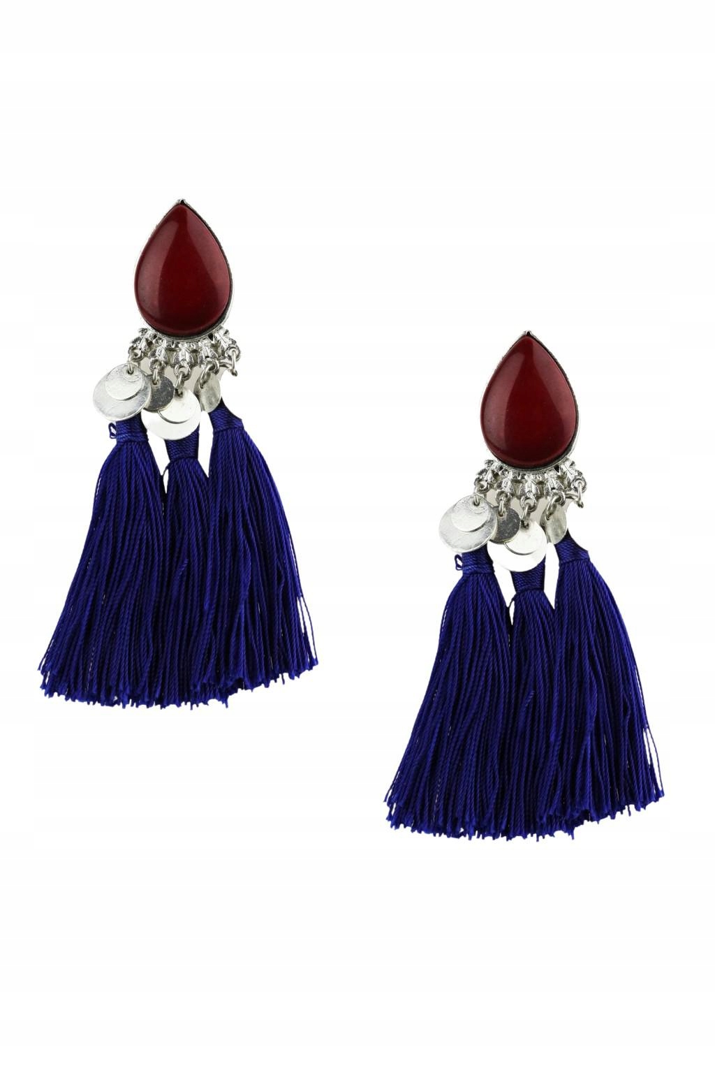 

B0178 LEFTIES__ML4 Kolczyki Frędzle Łączenie