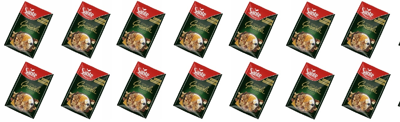 Levně 14 x 300 g Sante Gold Granola Ořechy a med Karton
