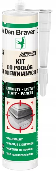 Den Braven Bostik Kit pro dřevěné podlahy Jasan 280 ml těsnící hmota x6