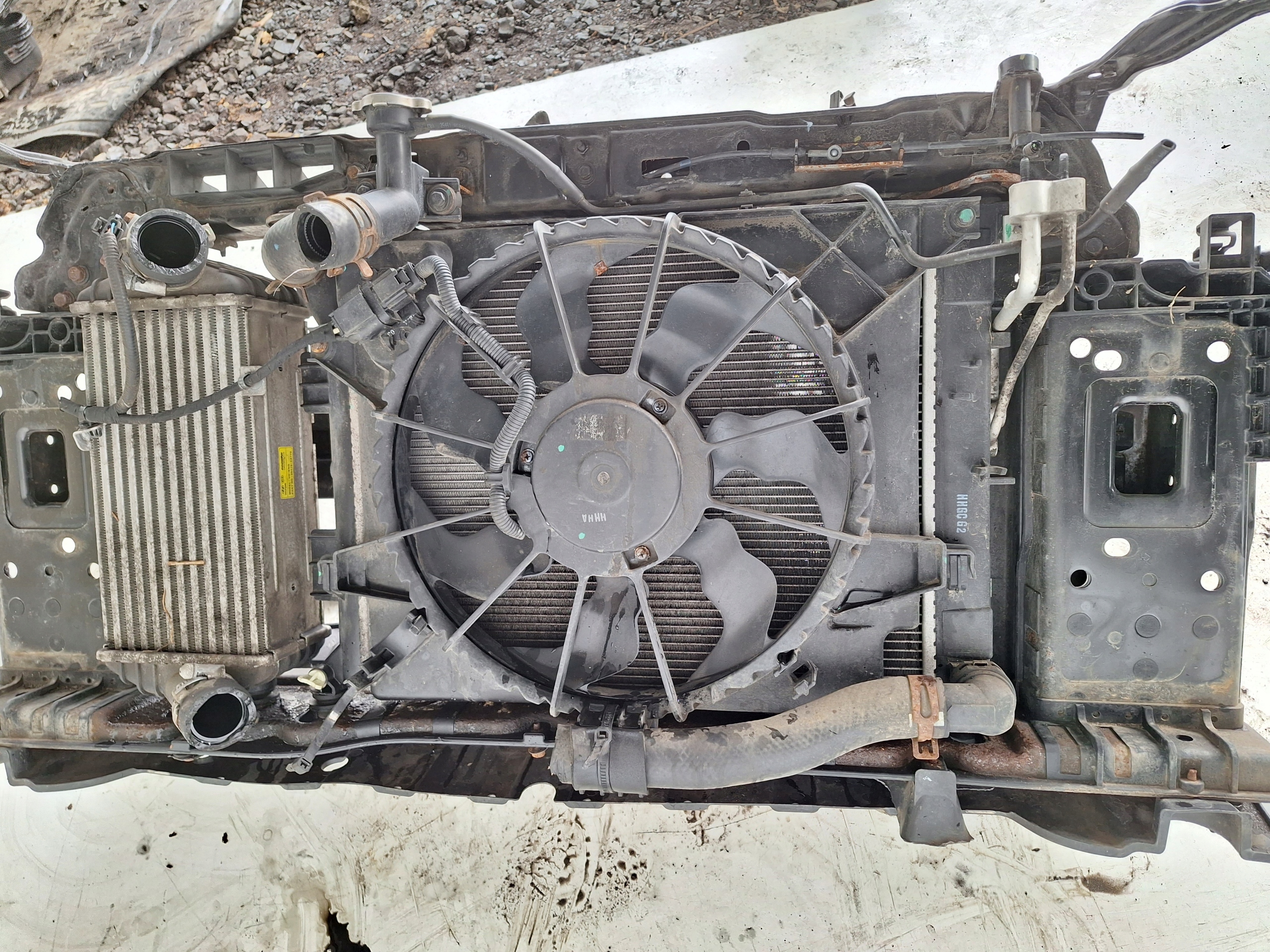 HYUNDAI I30 II 12-15 support panel for radiators CRDI