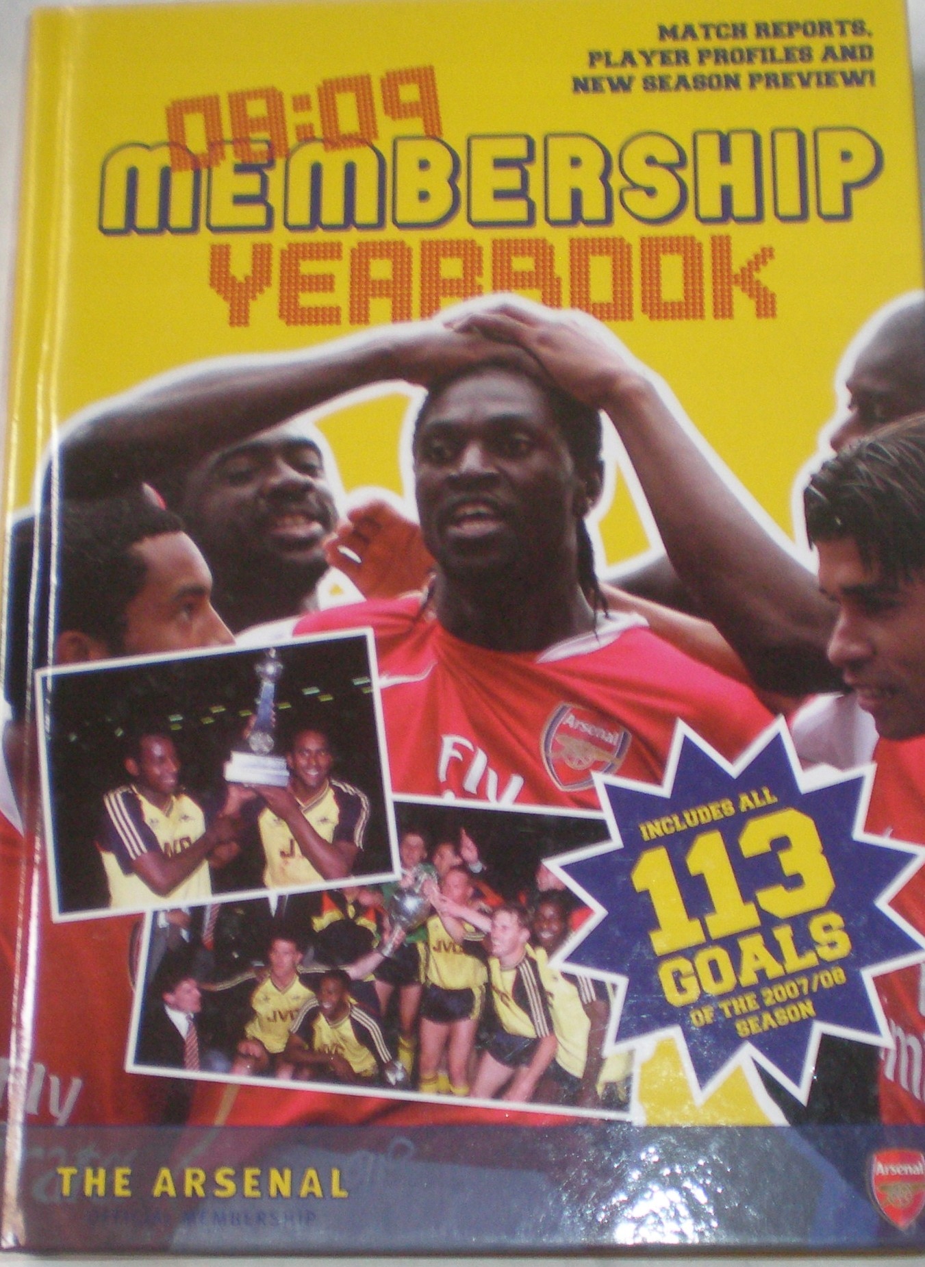 Arsenal 08/09 Membership Yearbook