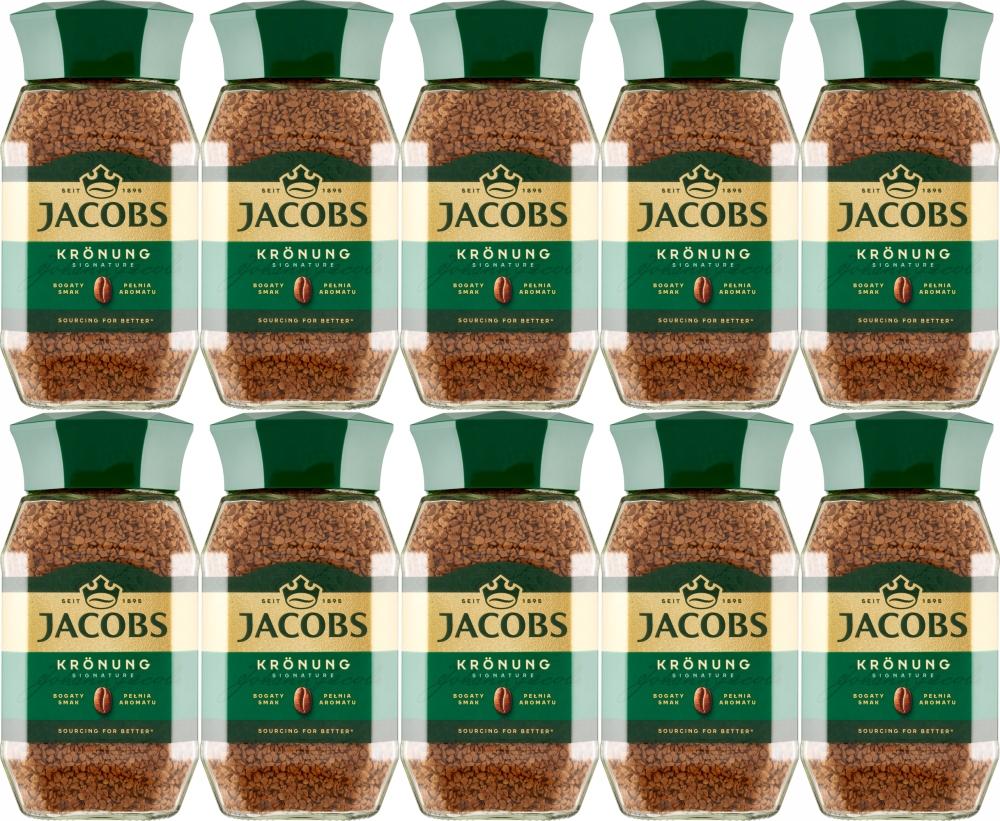 Jacobs kawa rozpuszczalna Kronung 200g x10