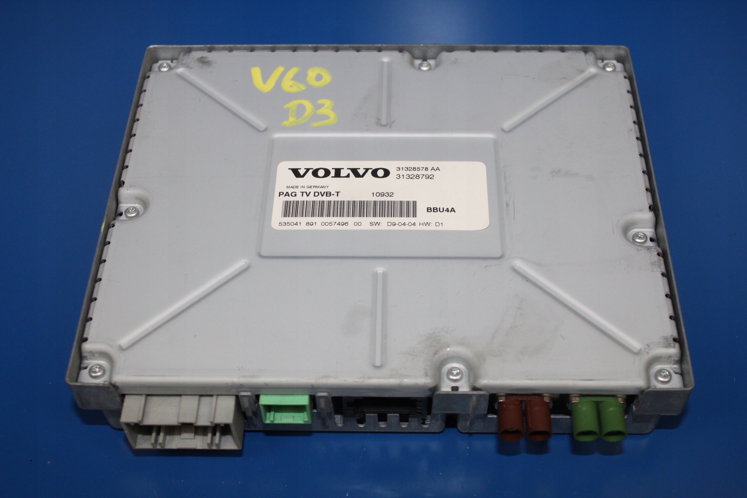 VOLVO V60 S60 II XC60 TUNER modulo DVB-T