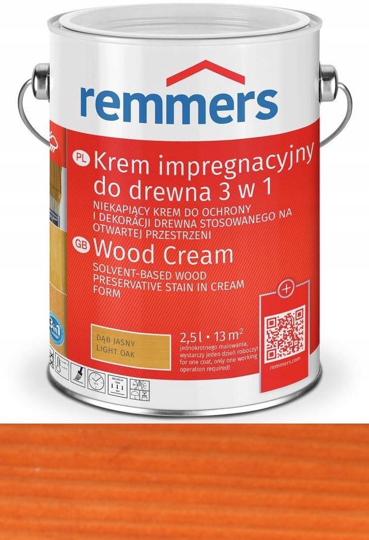 Remmers Holzschutz-Creme lazura 5L Mahagon
