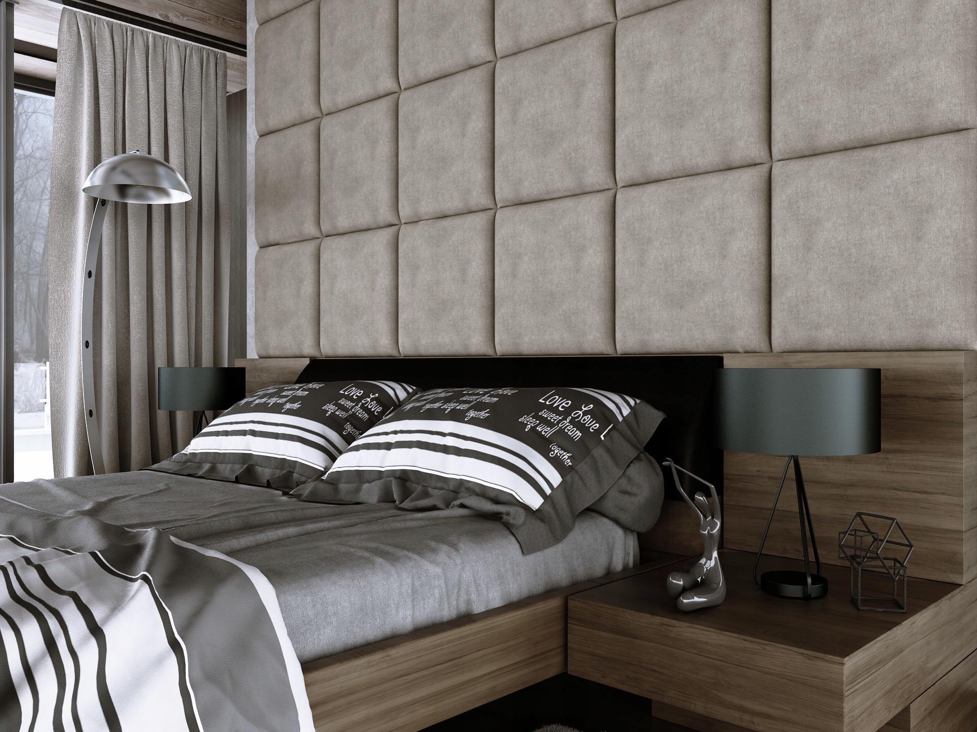 Panele tapicerowane 60x30 wezgłowie NEBRASKA Producent Wepanele