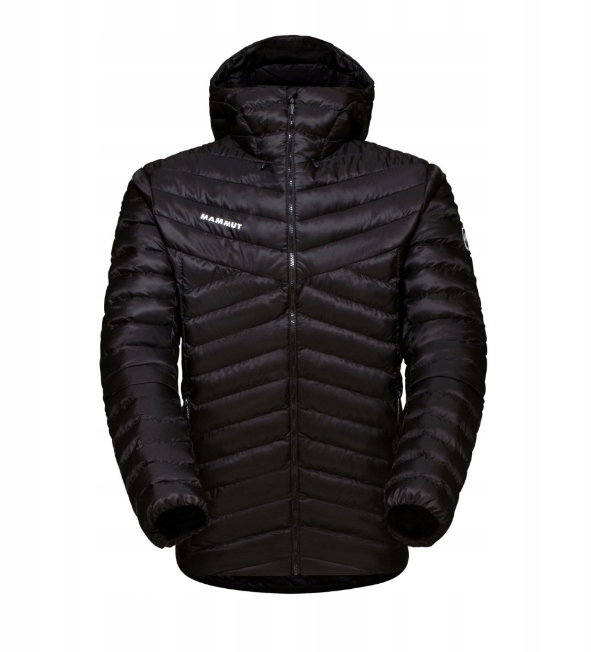 Kurtka męska Mammut Albula In Hooded Jacket czarna puch syntetyczny XXL