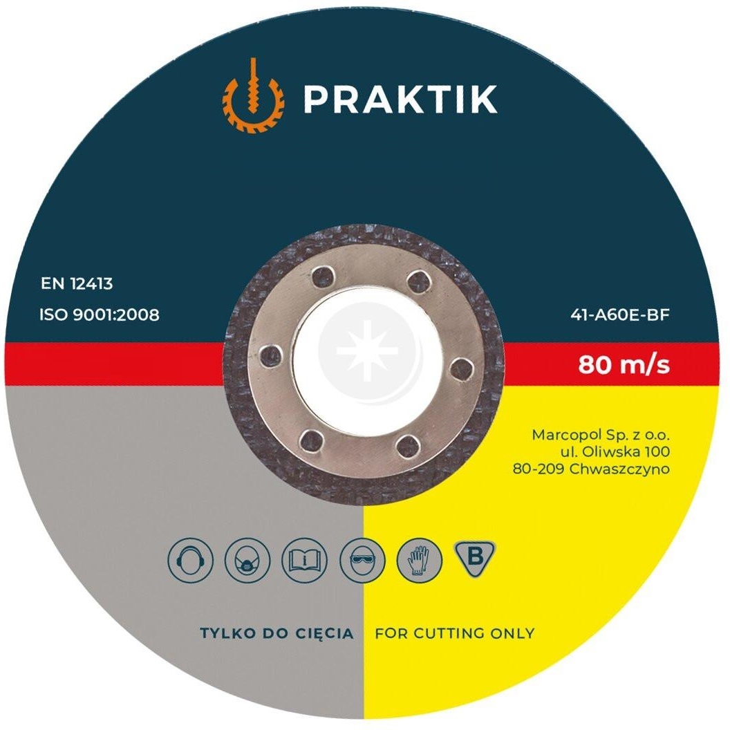 

Tarcza Do Cięcia Metalu 125X1,6X22,23 MM