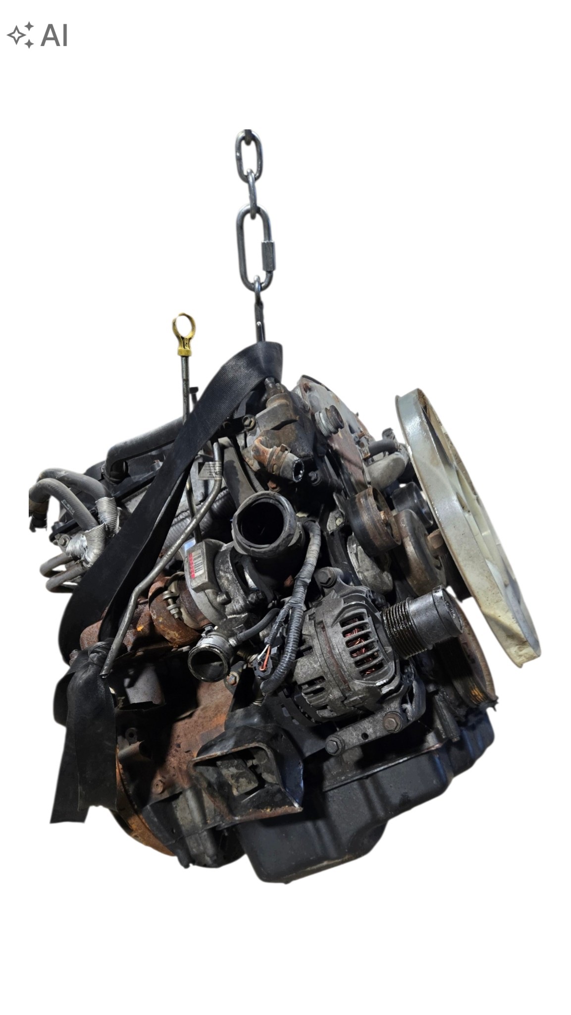 engine complete 2.4 TDDI Ford Transit 115K FXFA 05r