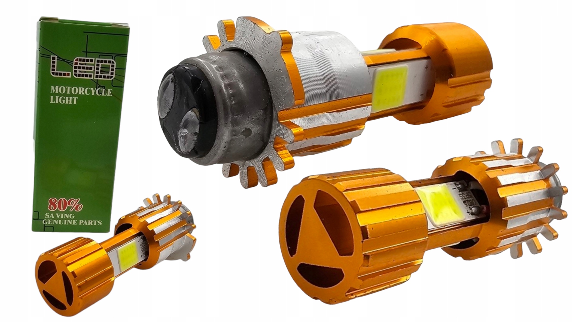 Led žárovky Bulb Gold P15D Led Cree Light Ultra silné světlo IP68