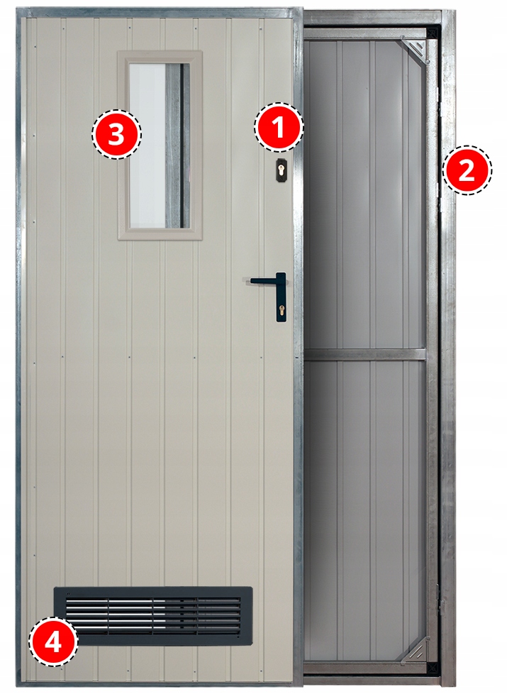 Drzwi do piwnicy kotłowni garażu ganku drewutni! Rodzaj Do domu Drzwi gospodarcze