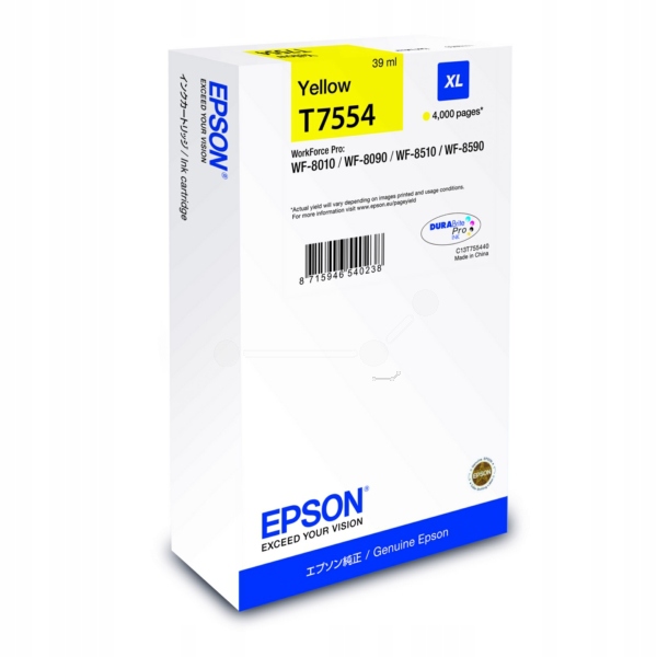 Žltý atrament Epson C13T75544N