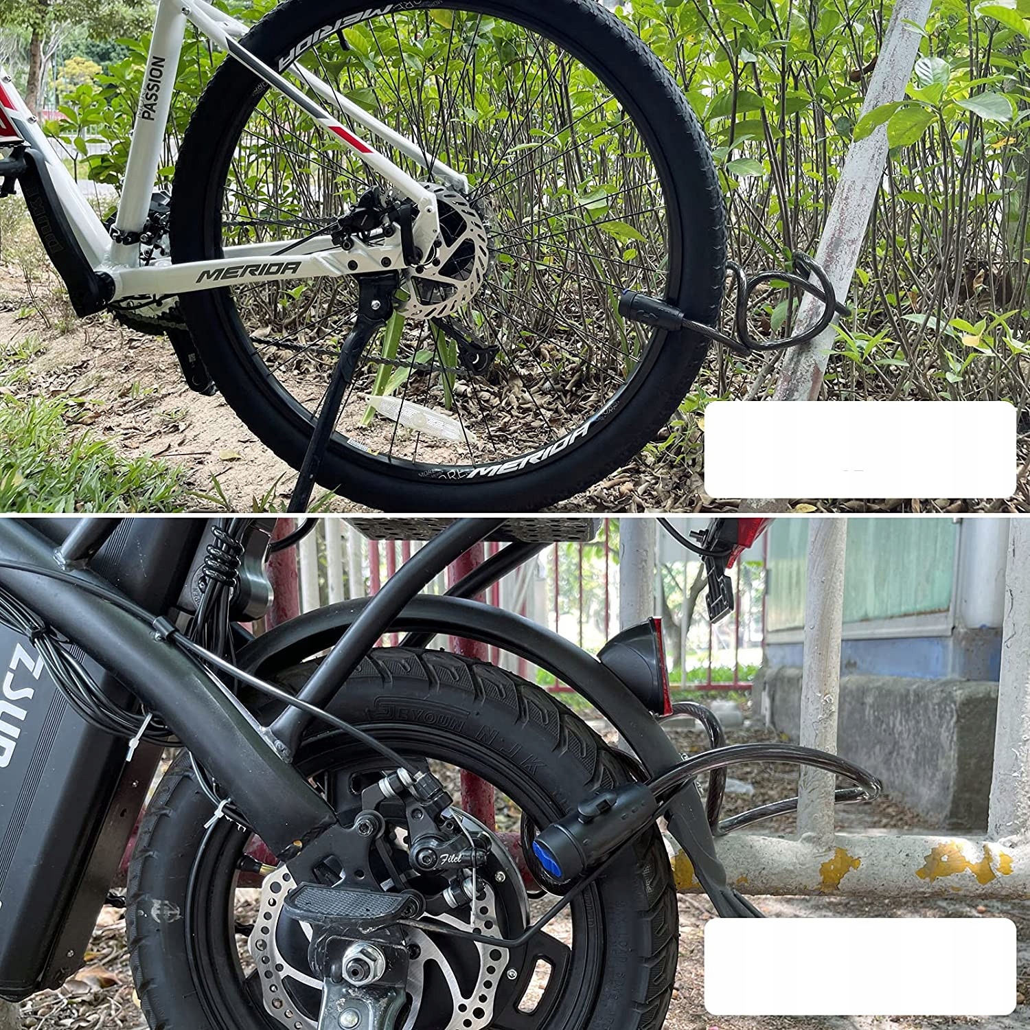 ZAPIĘCIE DO ROWERU BLOKADA ROWEROWA LINKA MOCNA Model zapinka do roweru