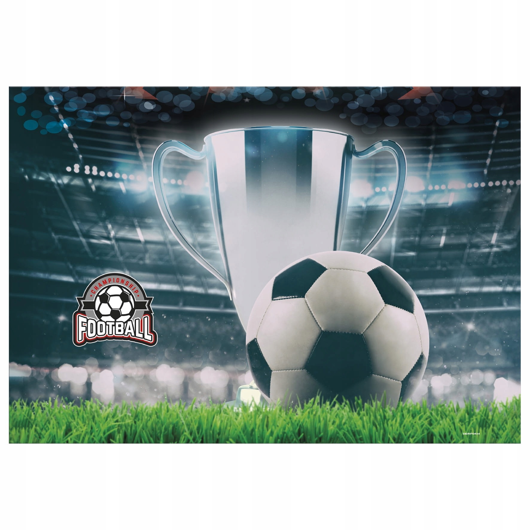 

Podkład szkolny na biurko obustronny Piłka Nożna