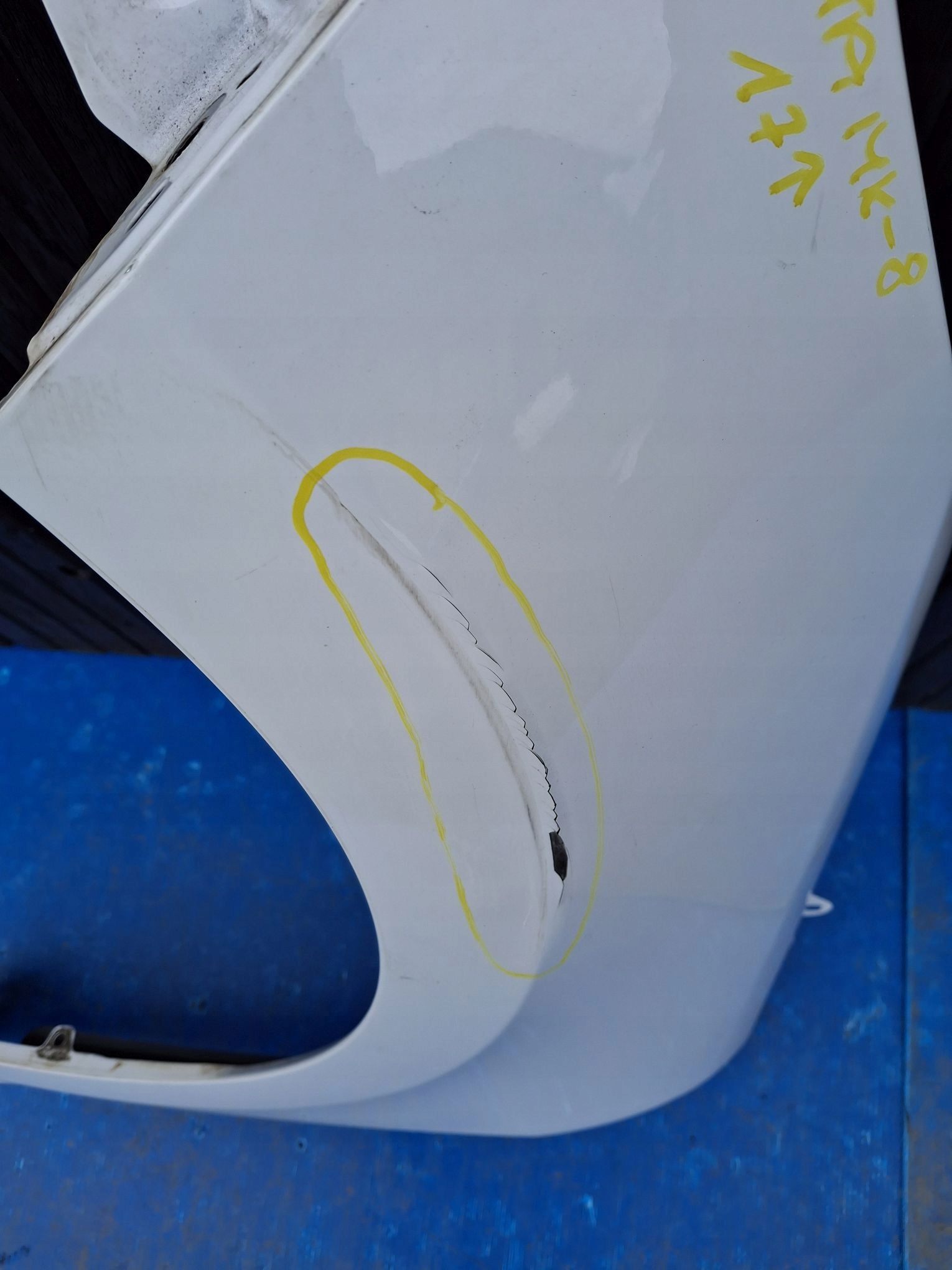 fender front left FORD FIESTA MK8 2017R->