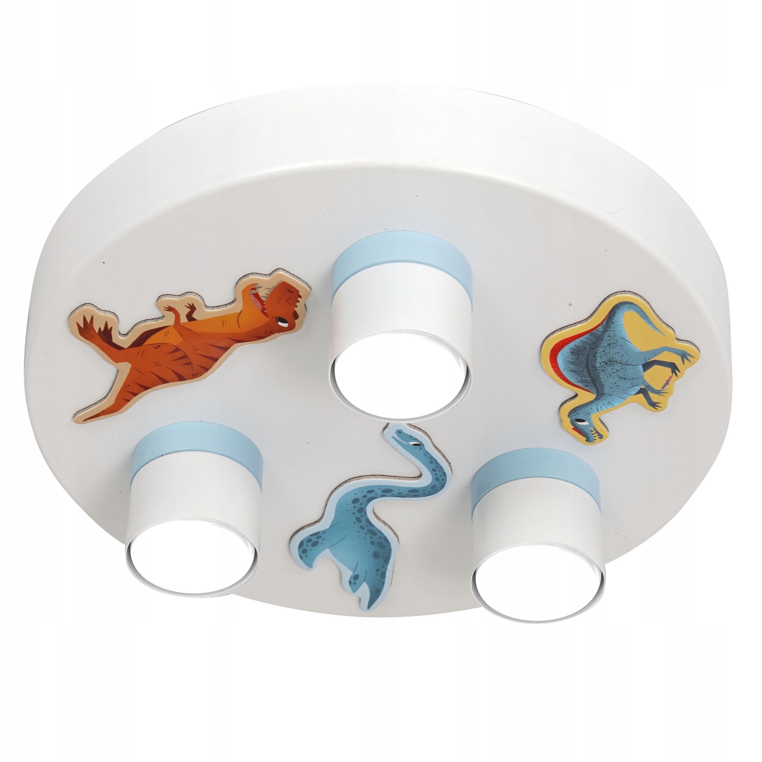 

Lampa Dziecięca Plafon Dinozaury GU10 Dla Chłopca